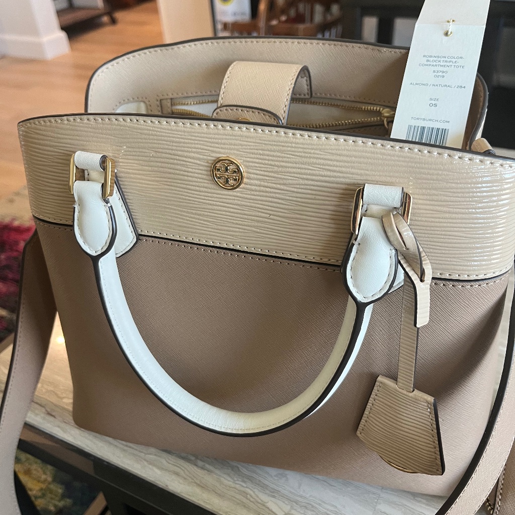 Tory Birch Shoulder Bag, And Matching Wallet